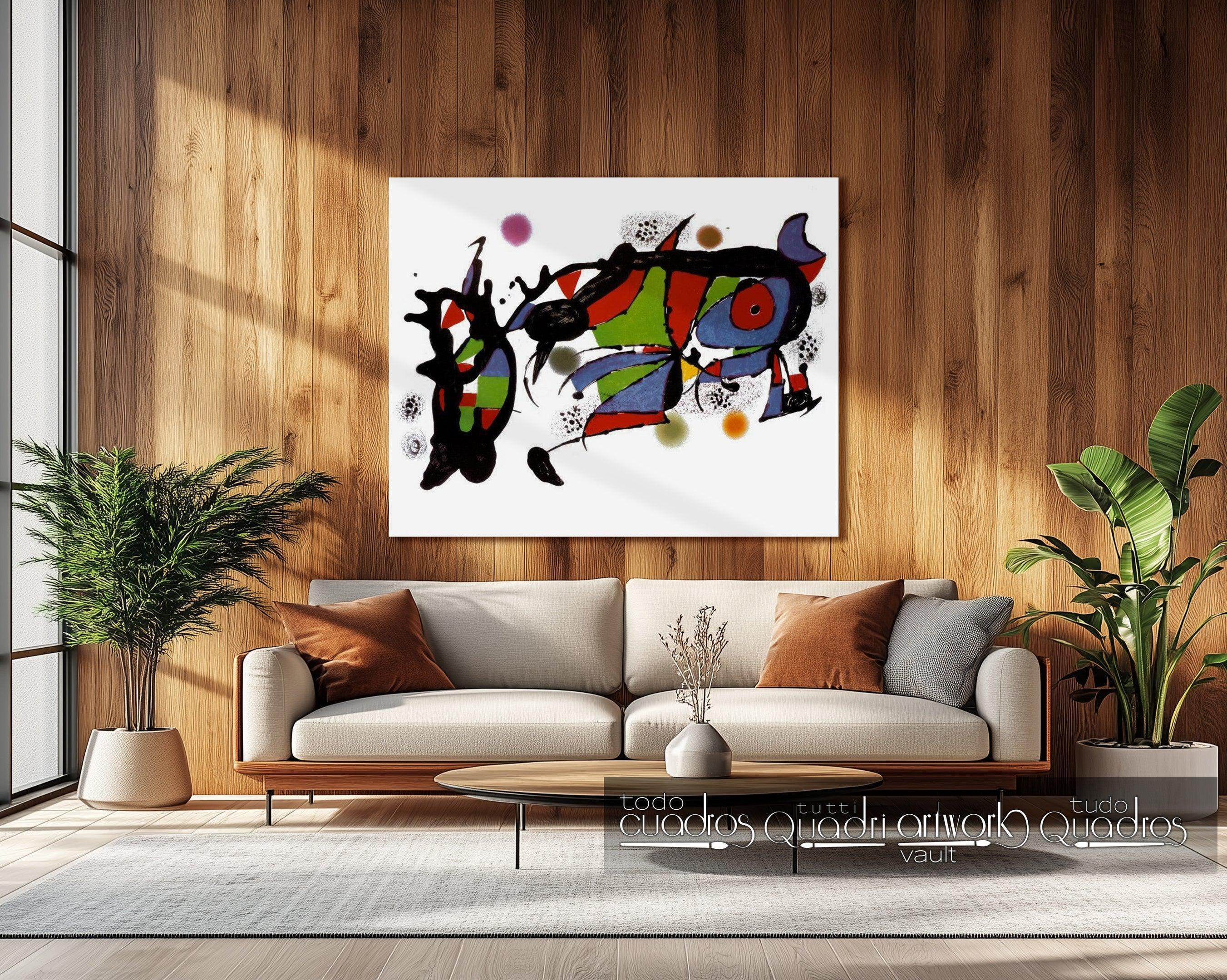Abstrait, Miró