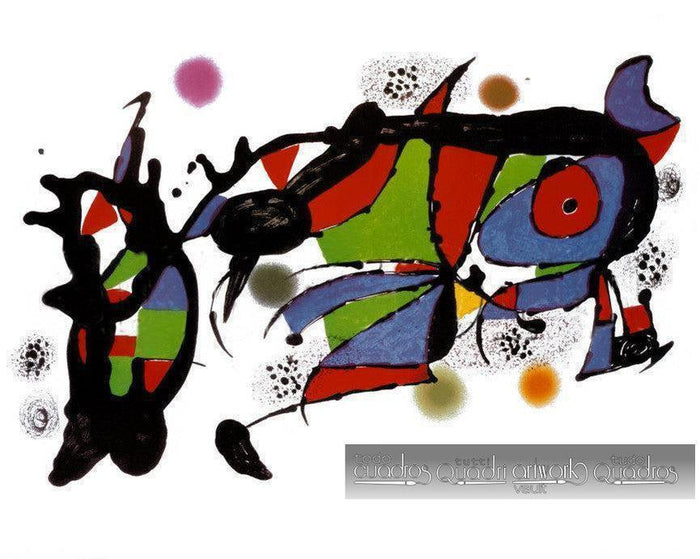 Abstrait, Miró