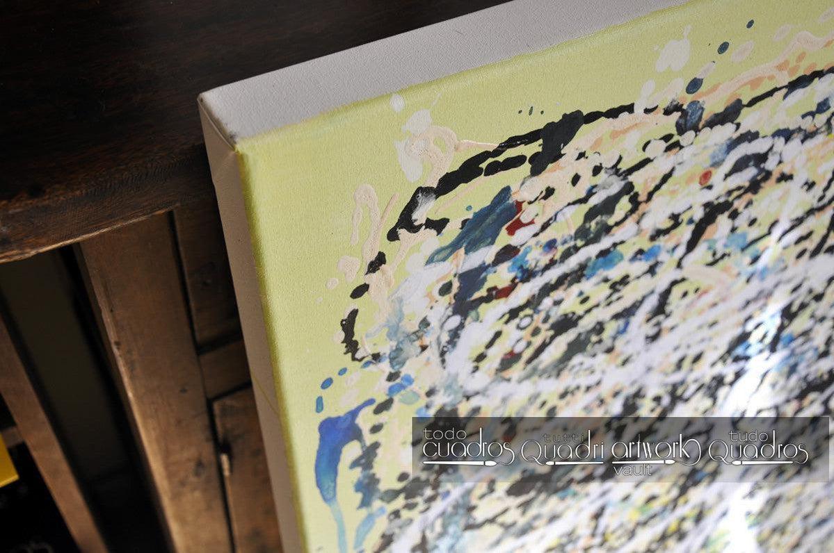 Tableau "Hommage à Pollock" <br /> A. Croxatto (2015)