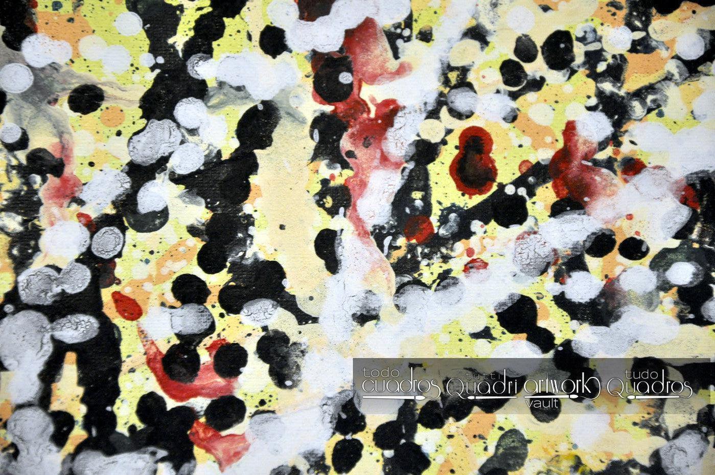 Tableau "Hommage à Pollock" <br /> A. Croxatto (2015)