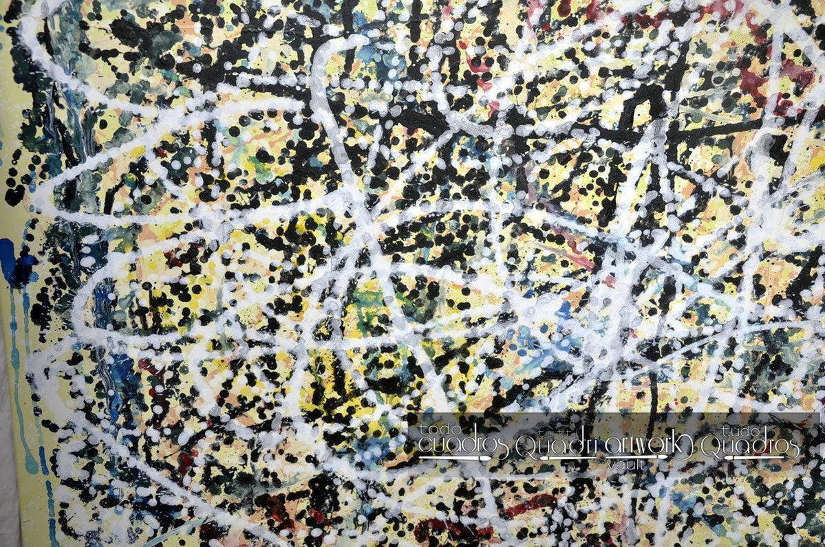 Tableau "Hommage à Pollock" <br /> A. Croxatto (2015)