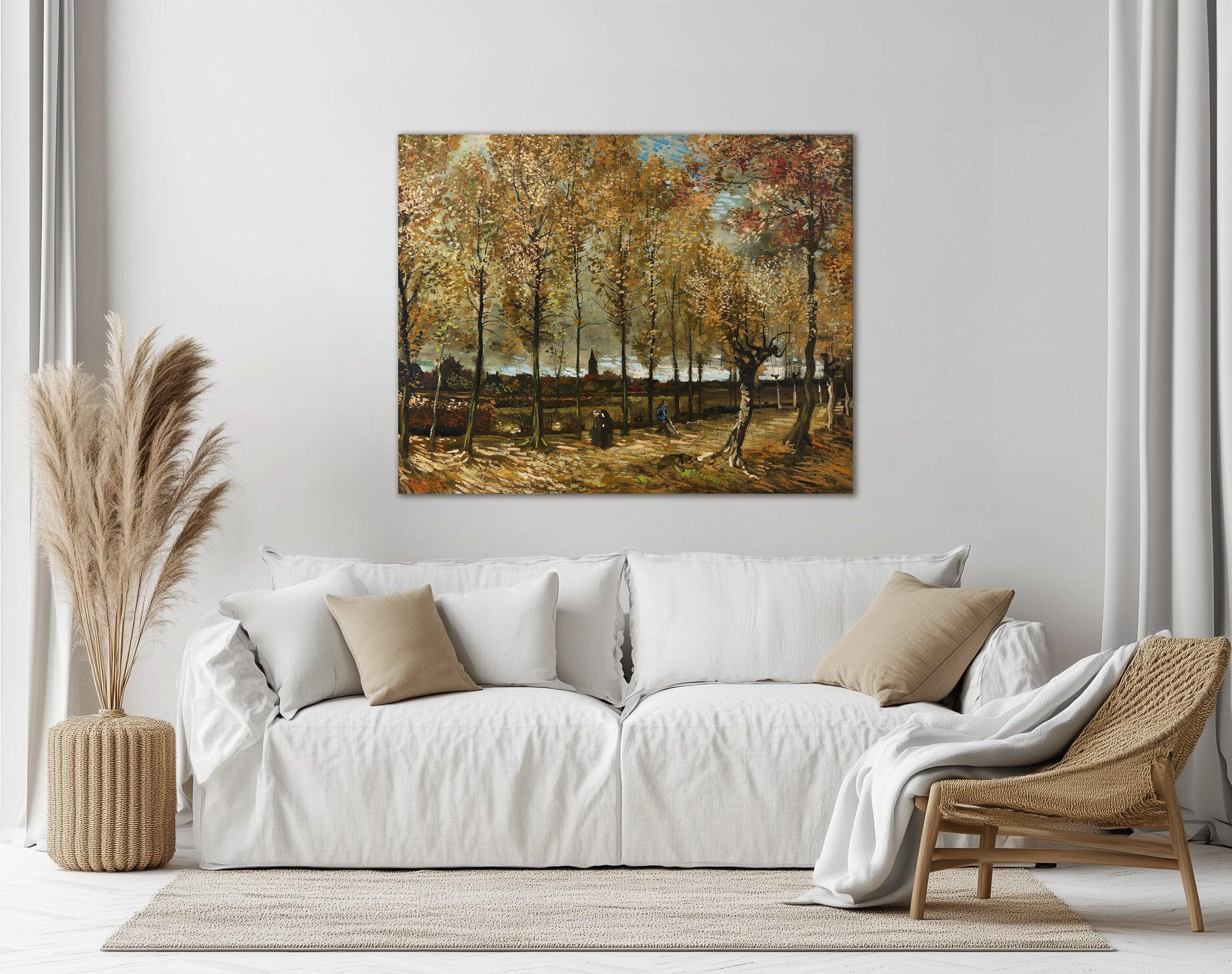 Peupliers à Nuenen, Van Gogh