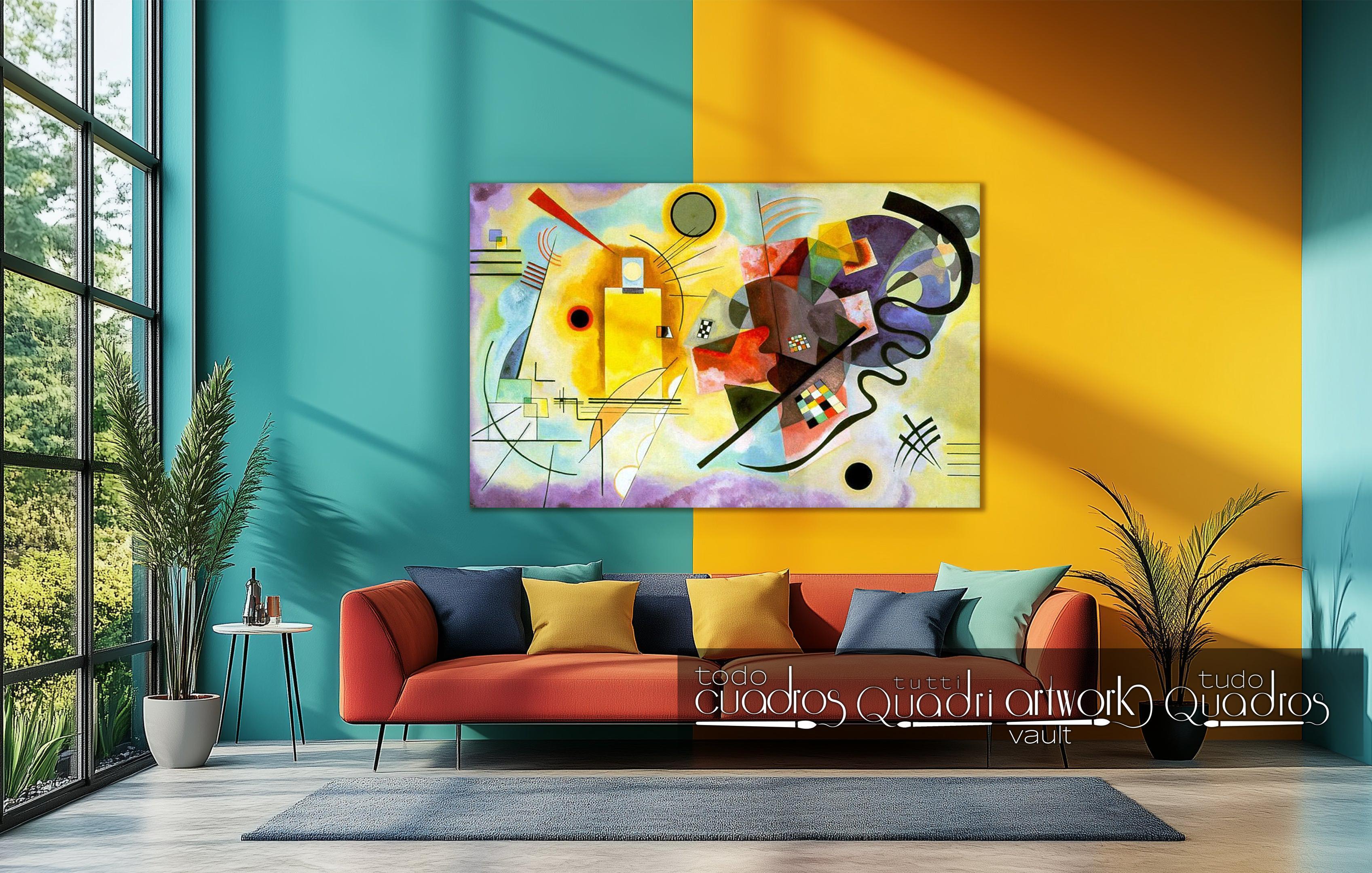 Jaune-rouge-bleu, Kandinsky