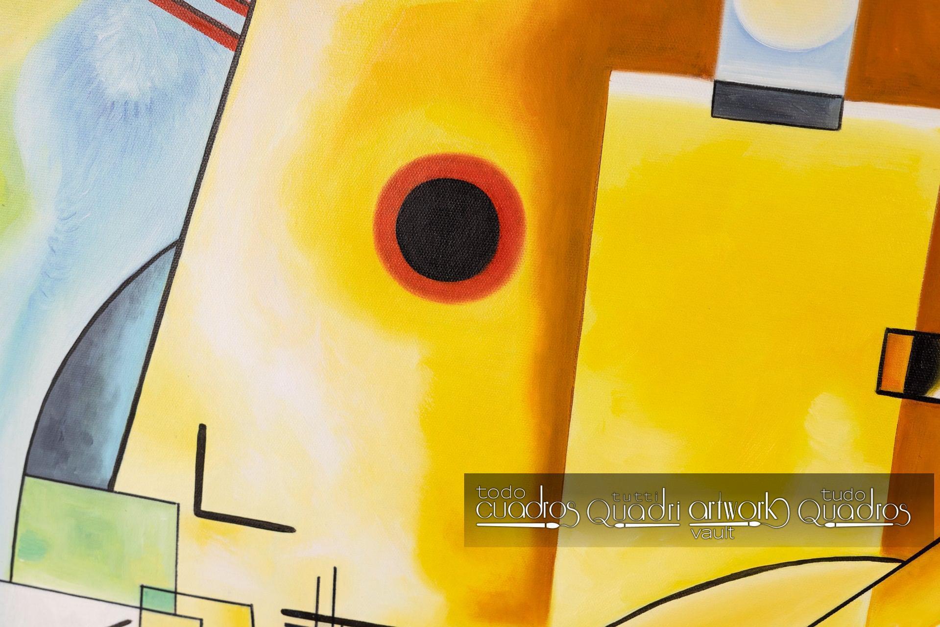 Jaune-rouge-bleu, Kandinsky