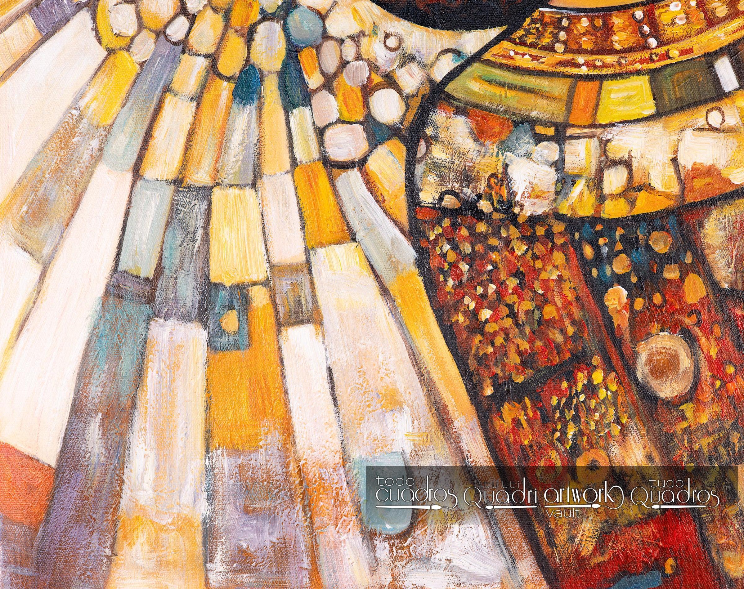 Ange des rêves, style Klimt