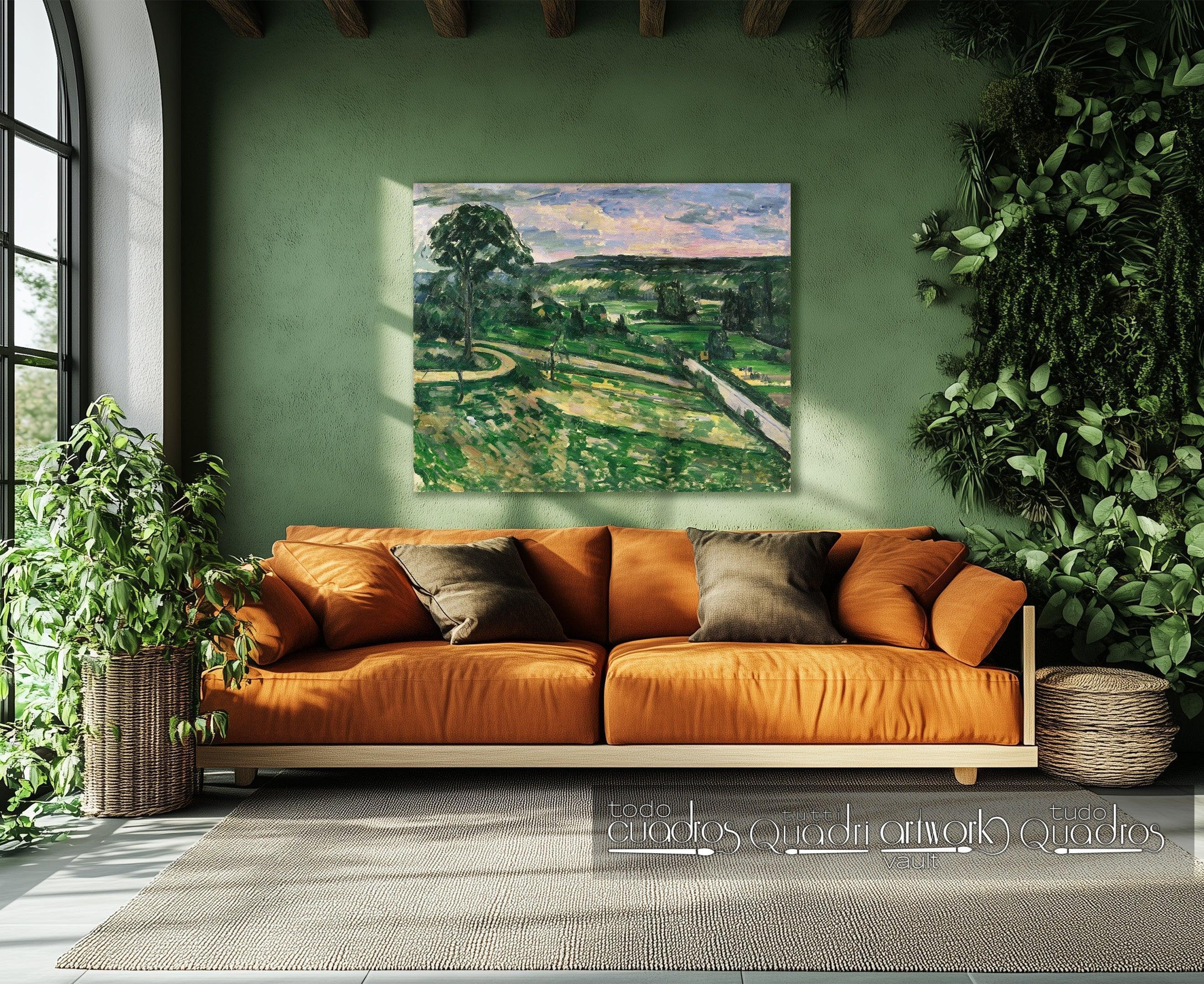 L'Arbre au virage, Cézanne