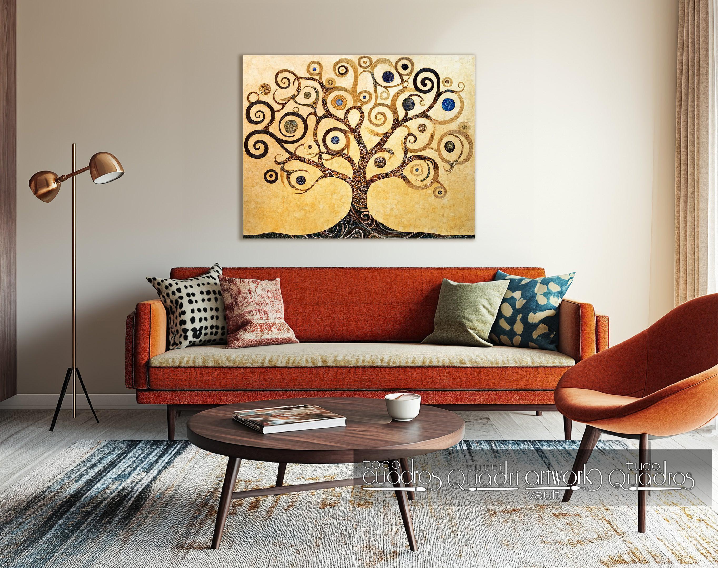L’arbre éternel, style Klimt