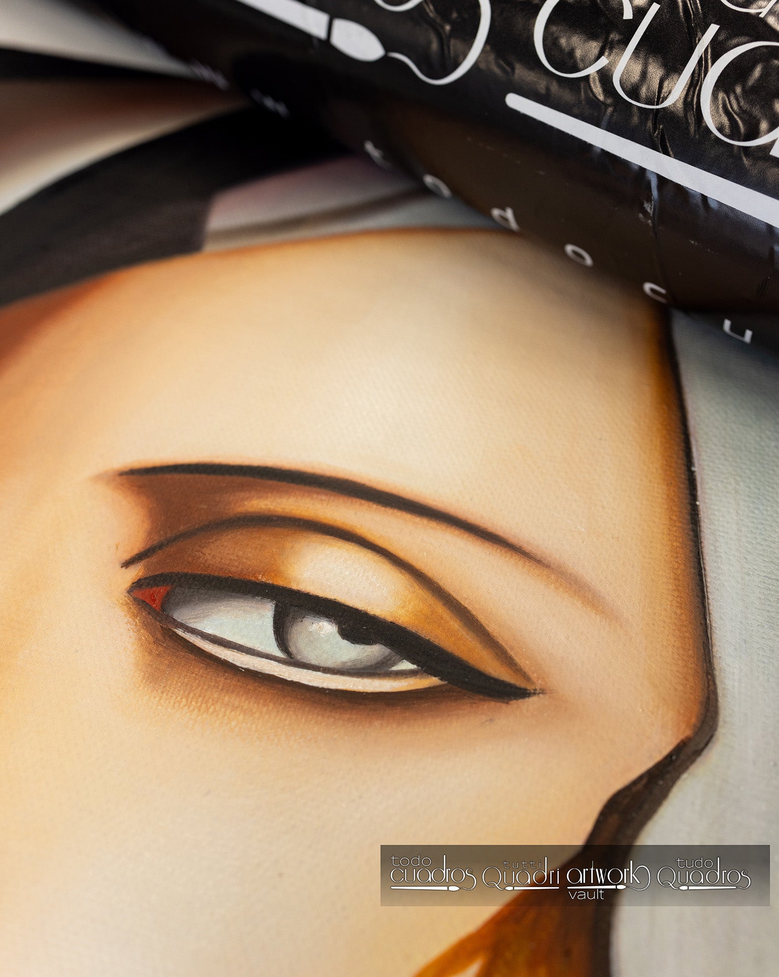 Autoportrait dans la Bugatti verte, Lempicka