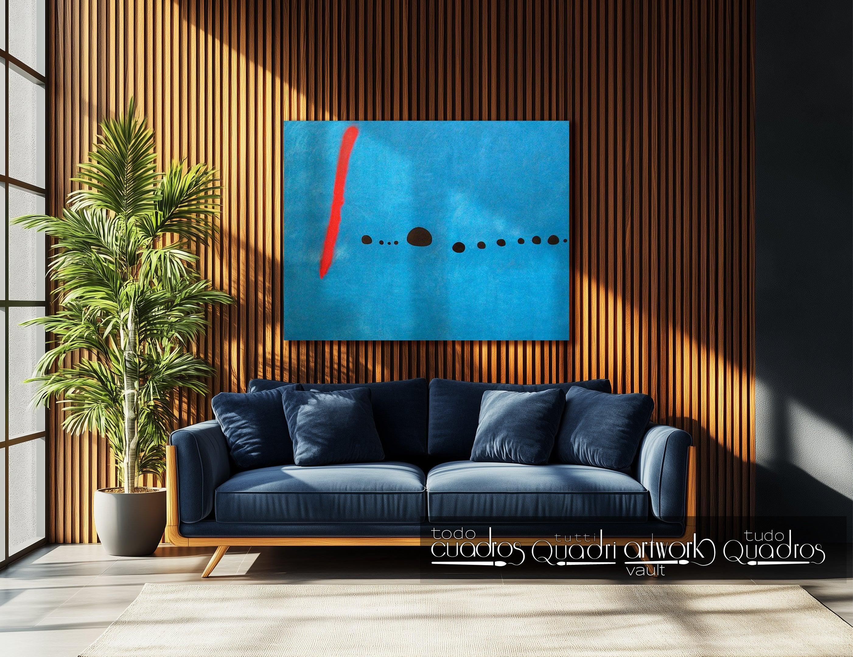Bleu II, Miró