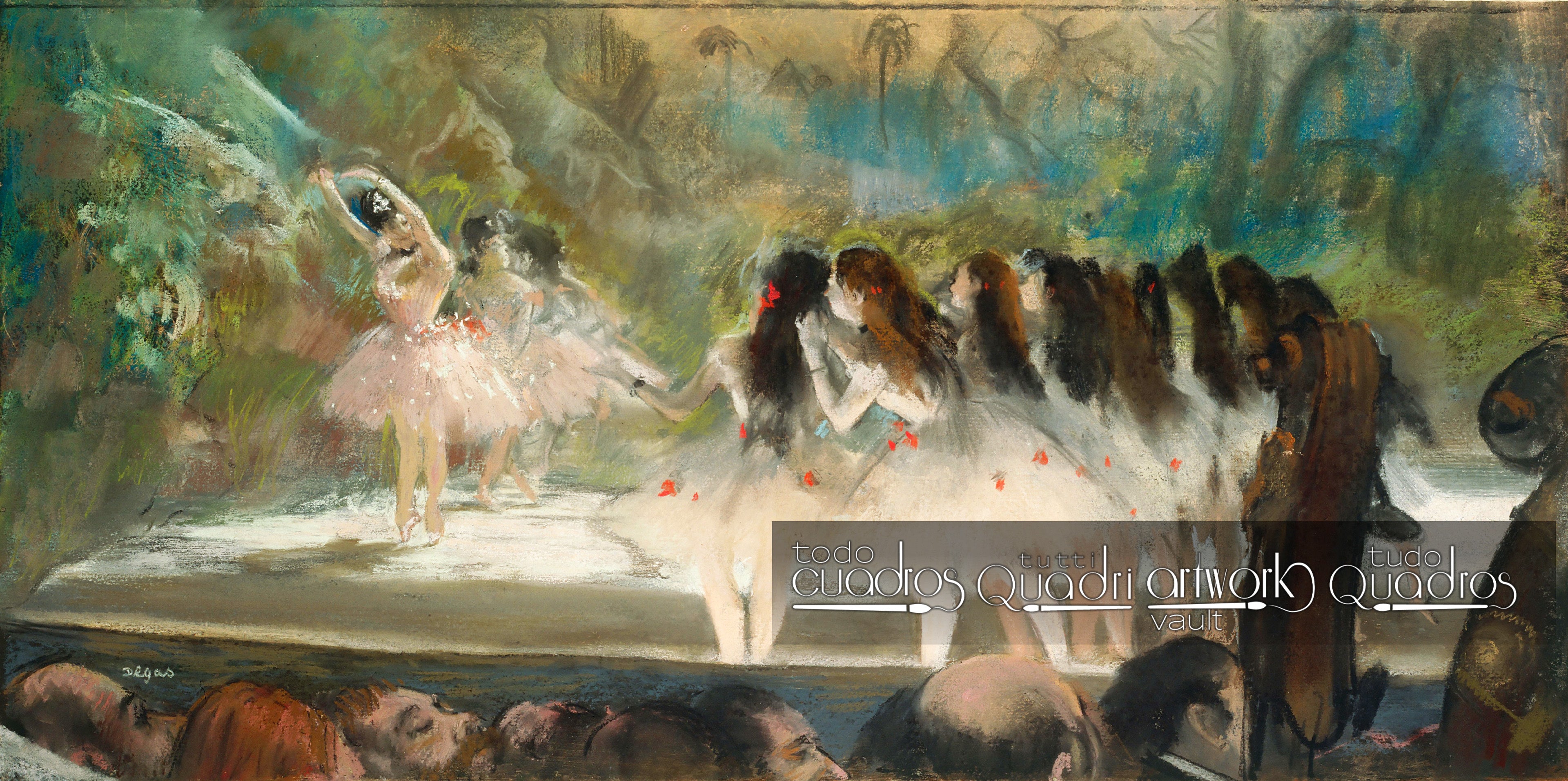 Ballet à l'Opéra de Paris, Degas