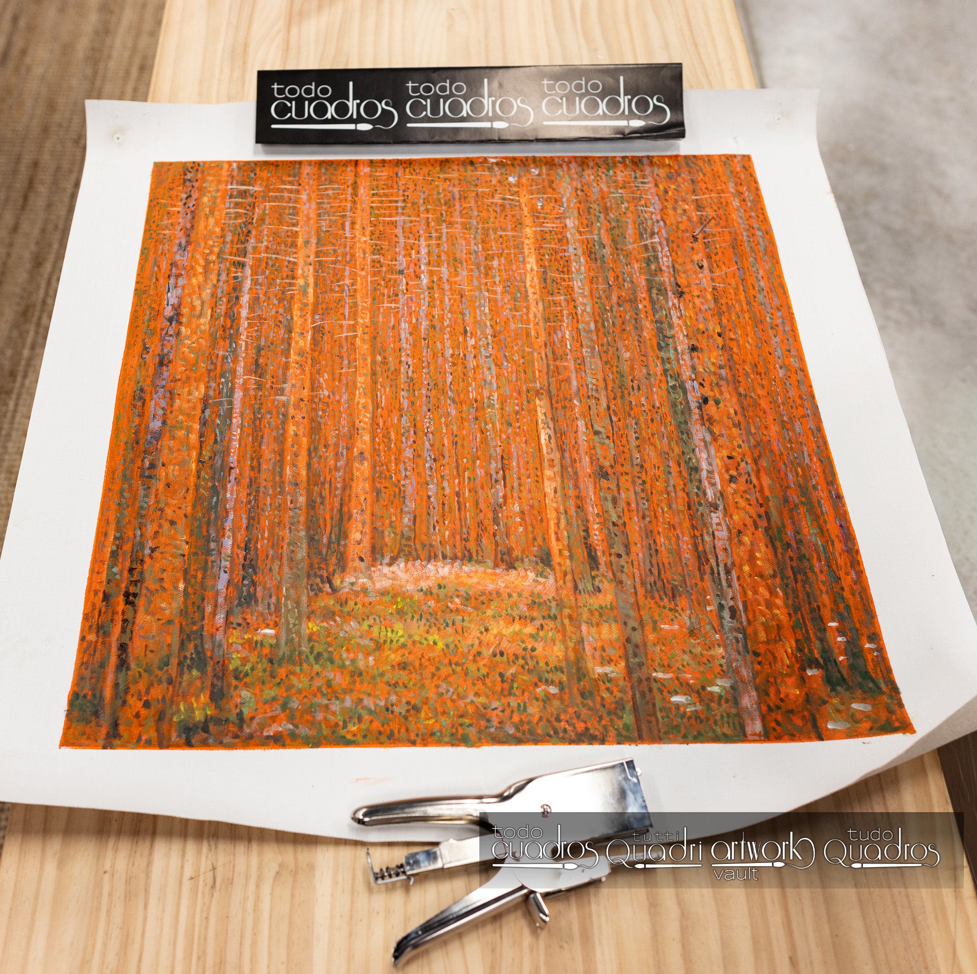 Forêt de pins, Klimt