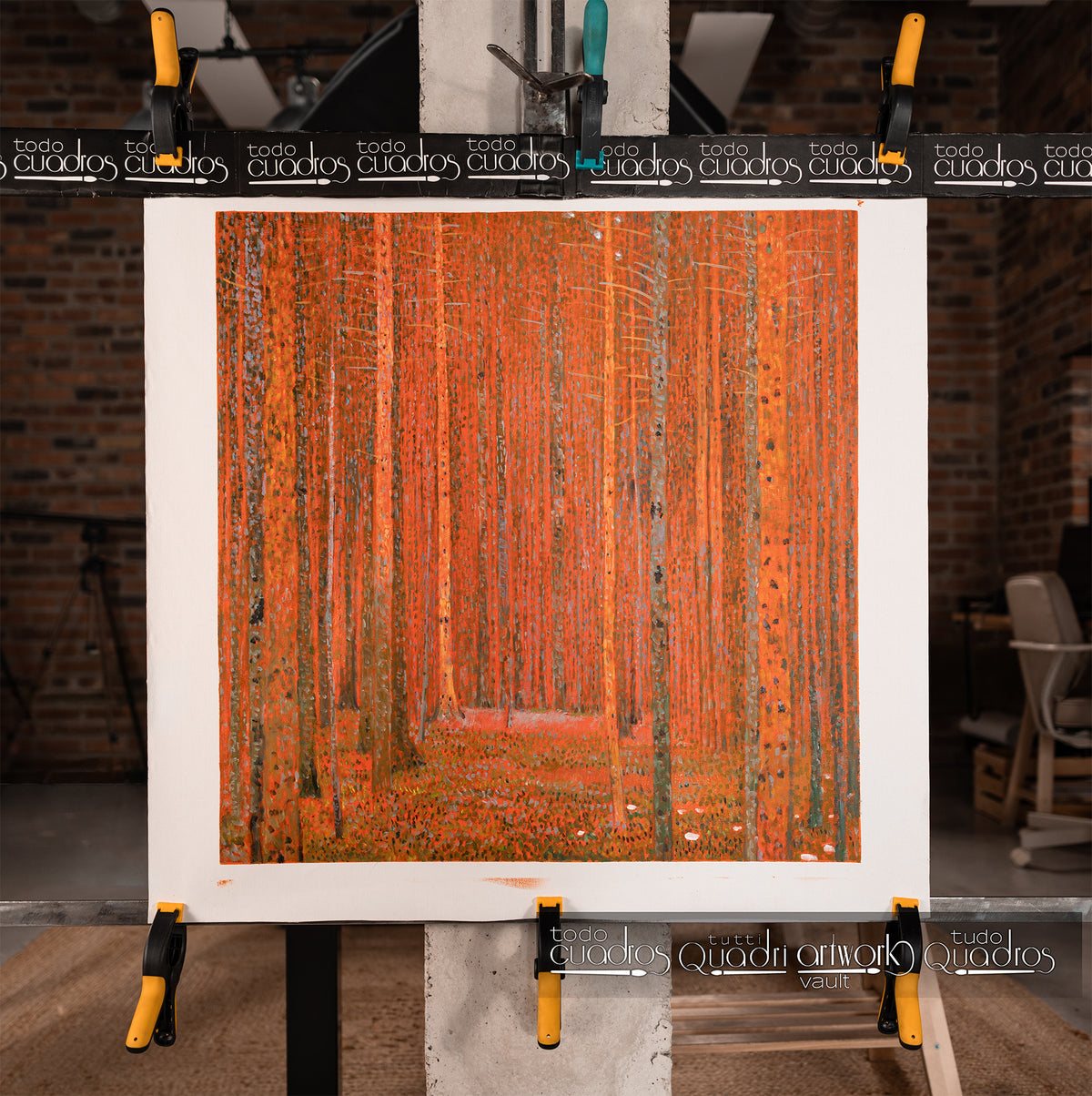 Forêt de pins, Klimt