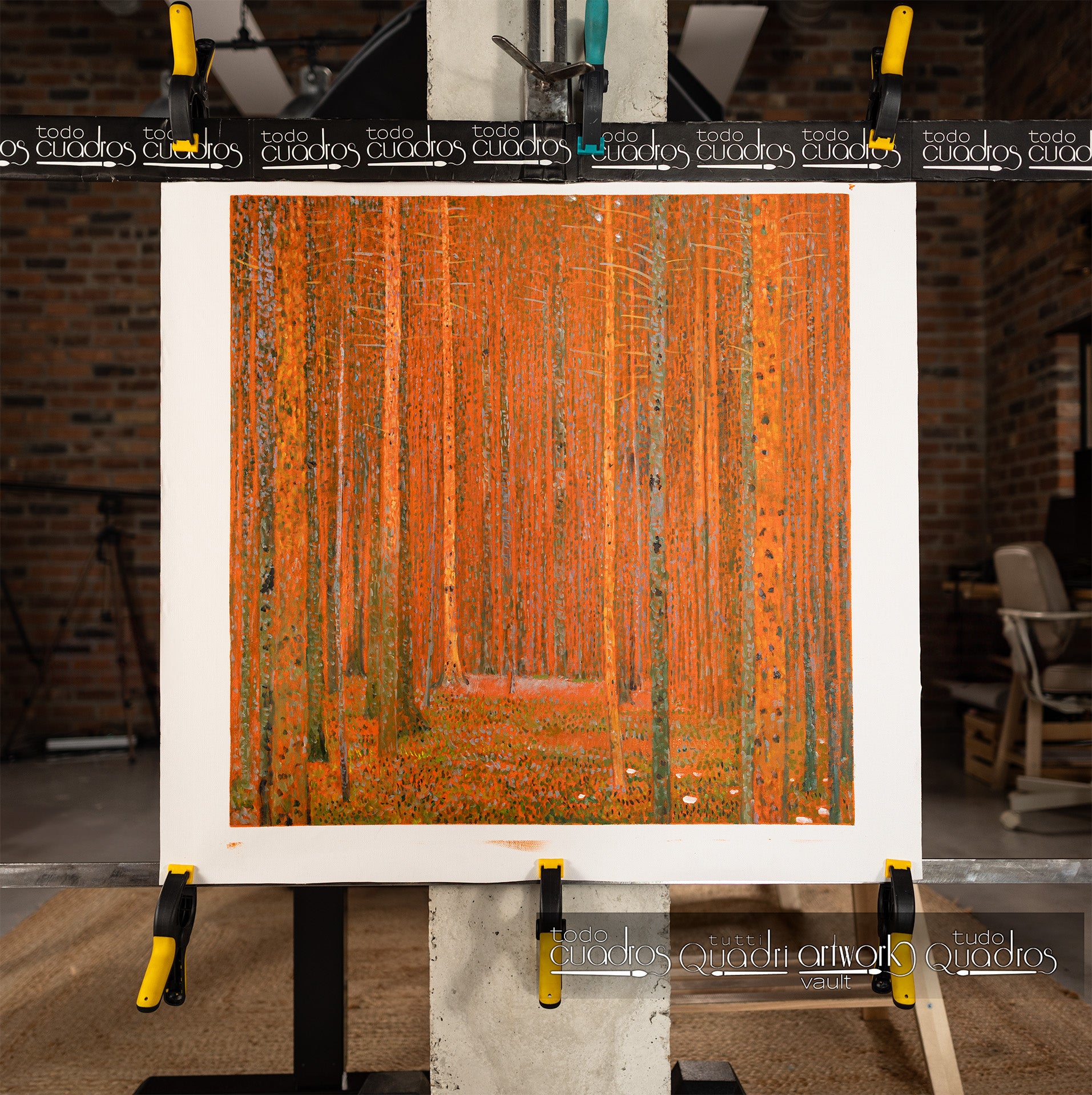 Forêt de pins, Klimt