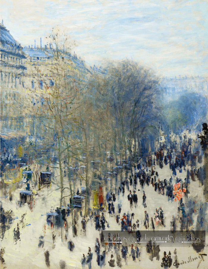 Boulevard des Capucines, Monet