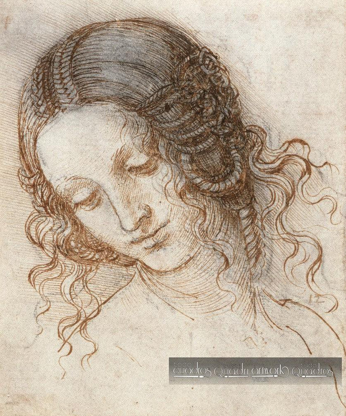 Tête de Léda, Léonard de Vinci