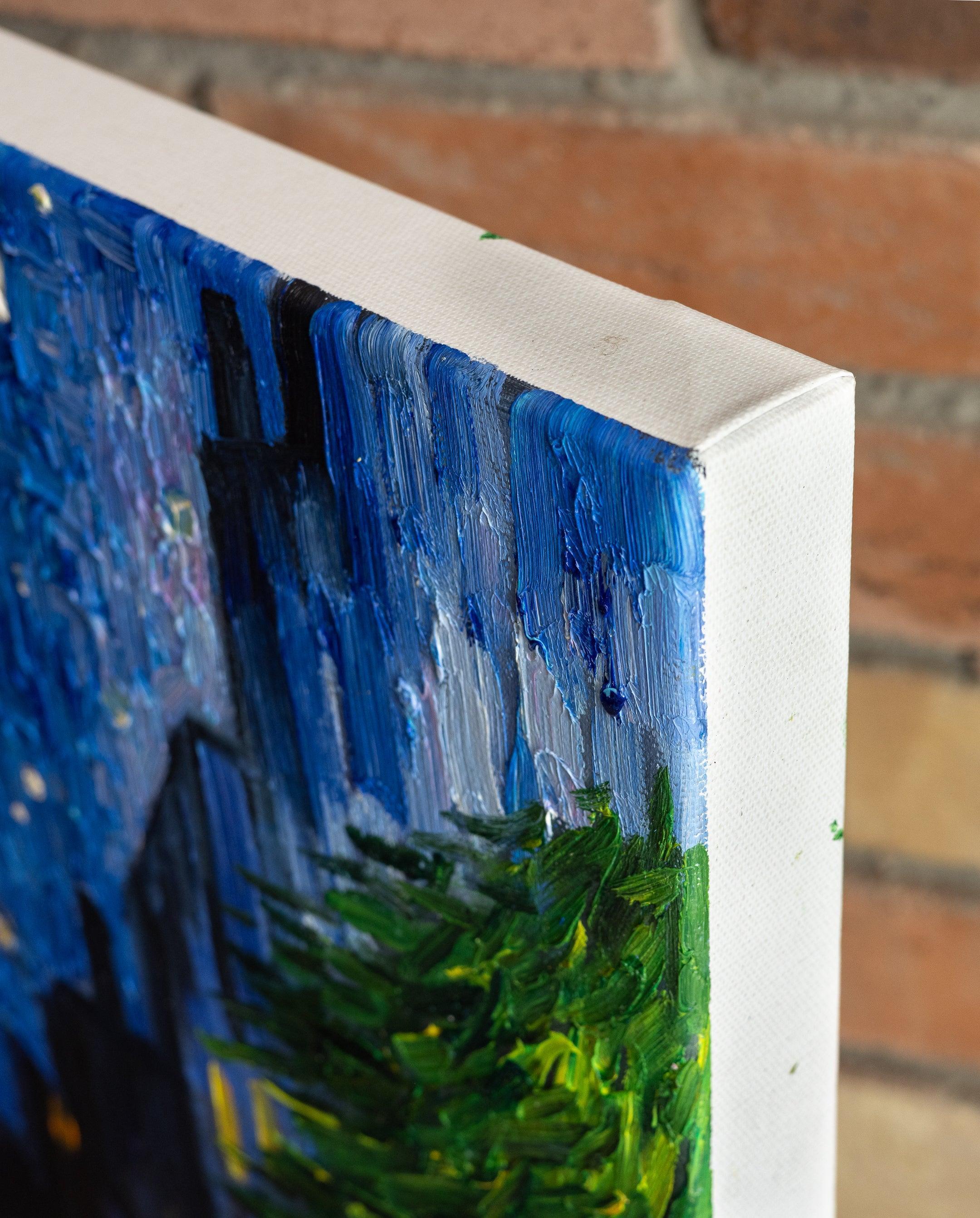 Terrasse du café le soir, Van Gogh