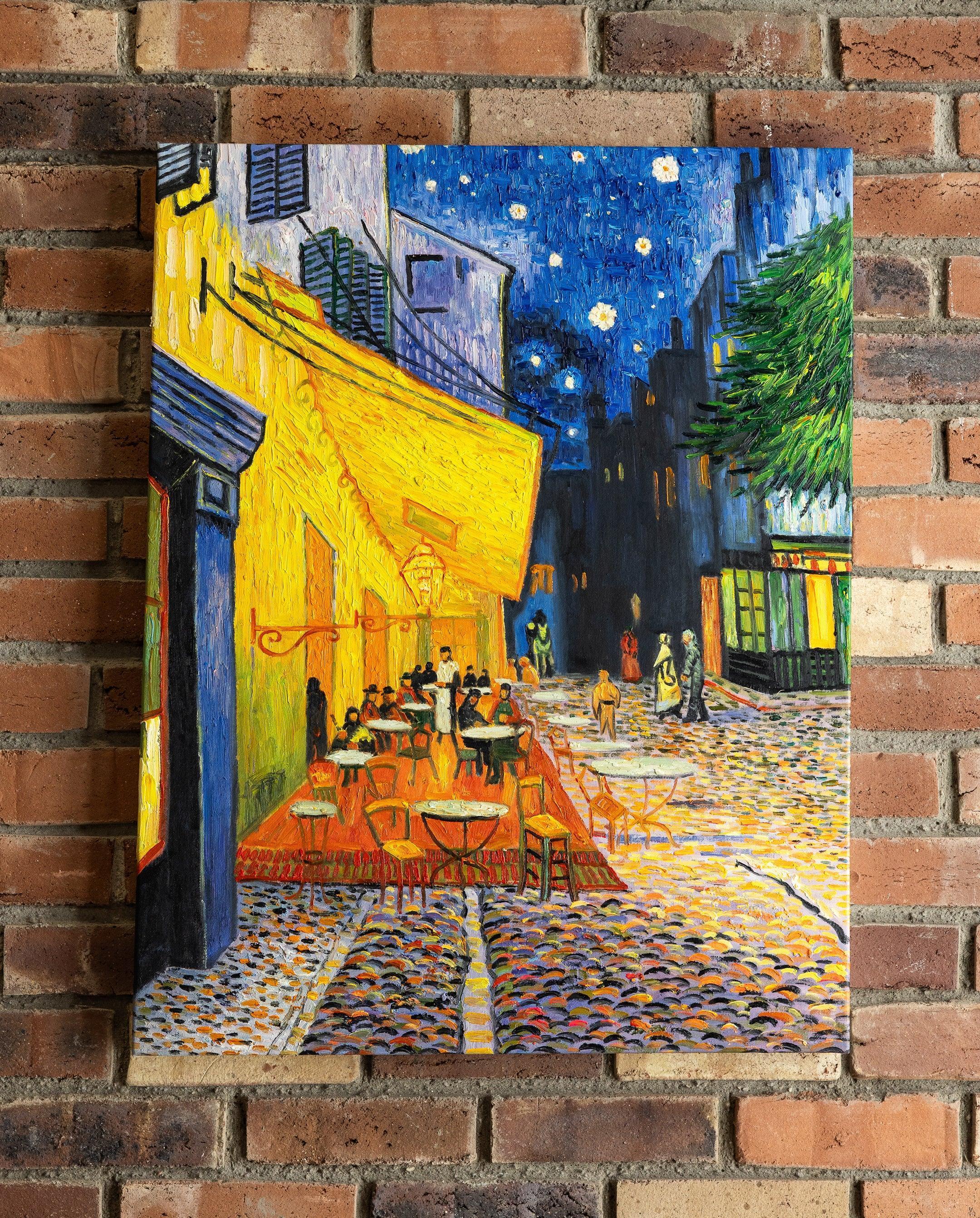 Terrasse du café le soir, Van Gogh
