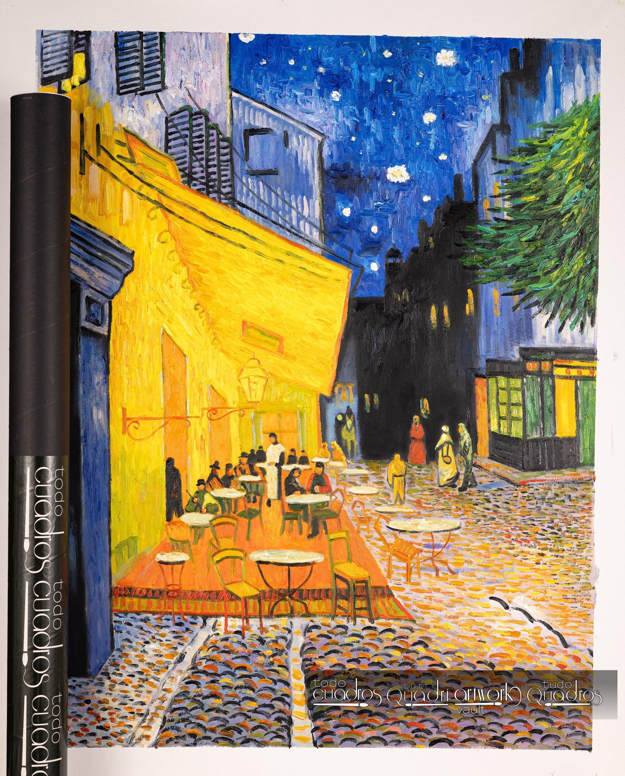 Terrasse du café le soir, Van Gogh