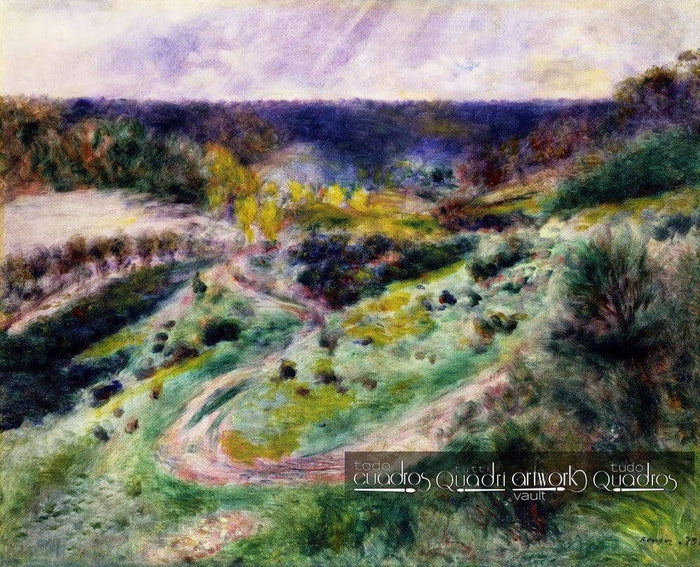 Chemin à Wargemont, Renoir