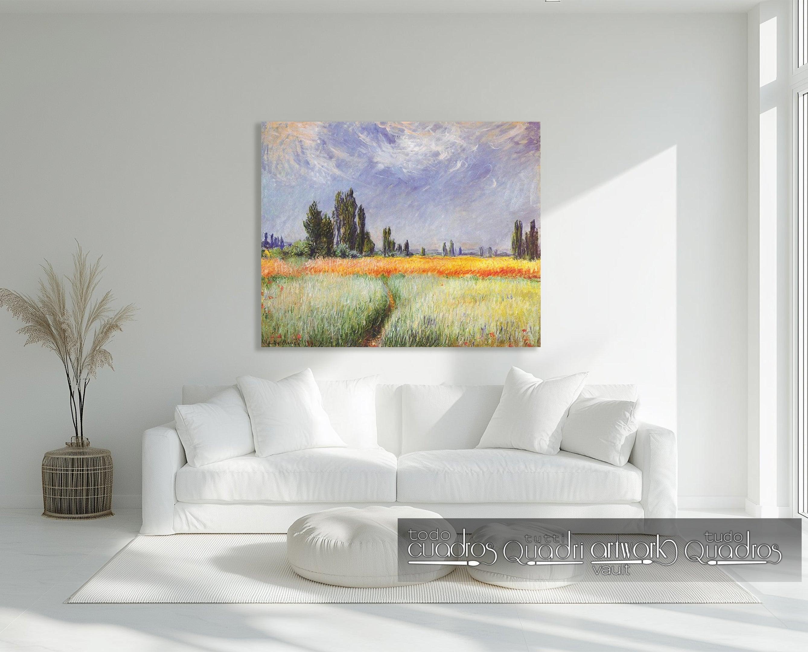 Champ de blé, Monet
