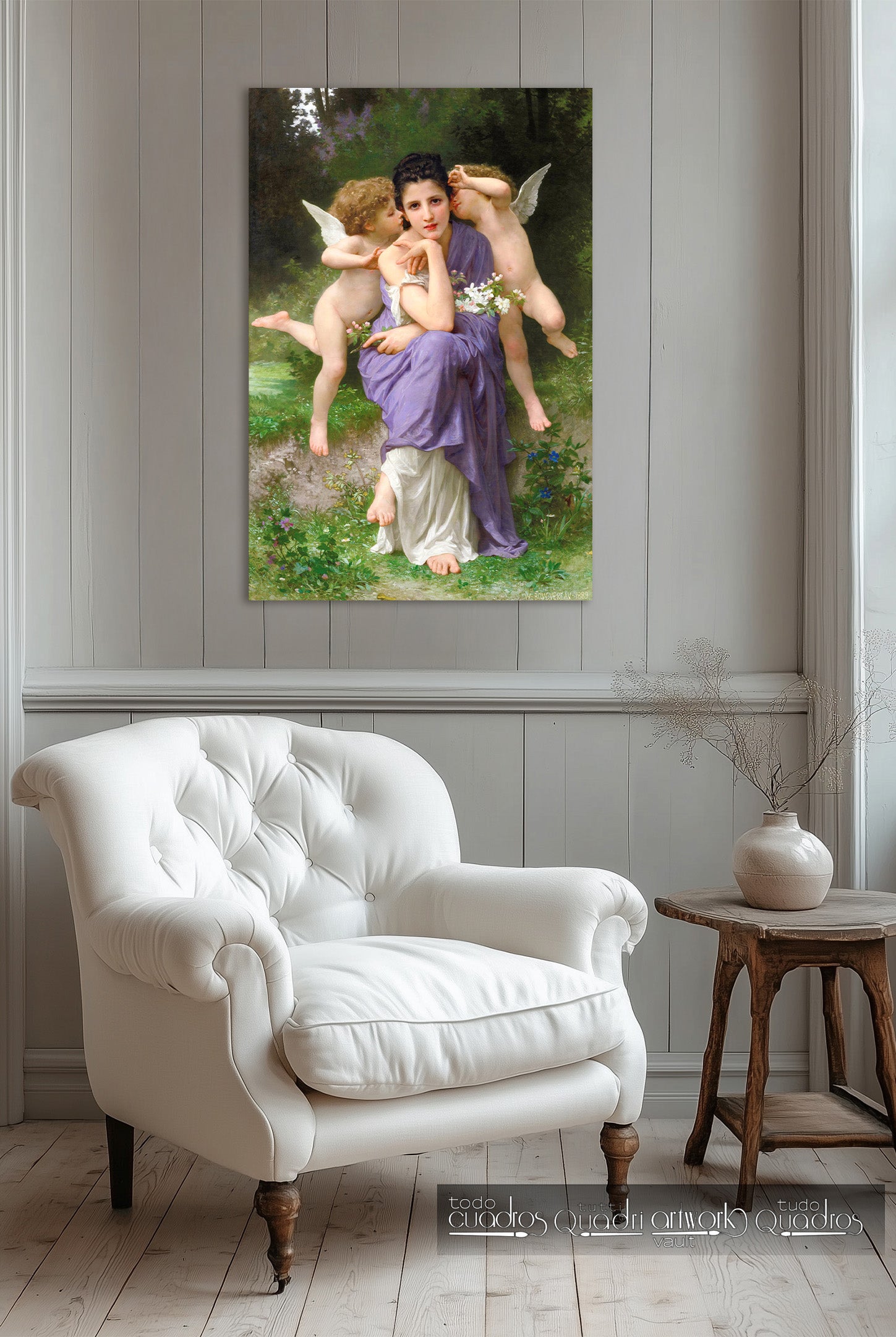 Chansons de printemps, Bouguereau