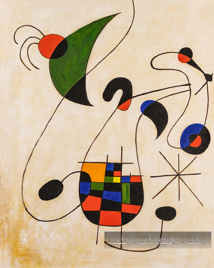 Le chanteur mélancolique, Miró
