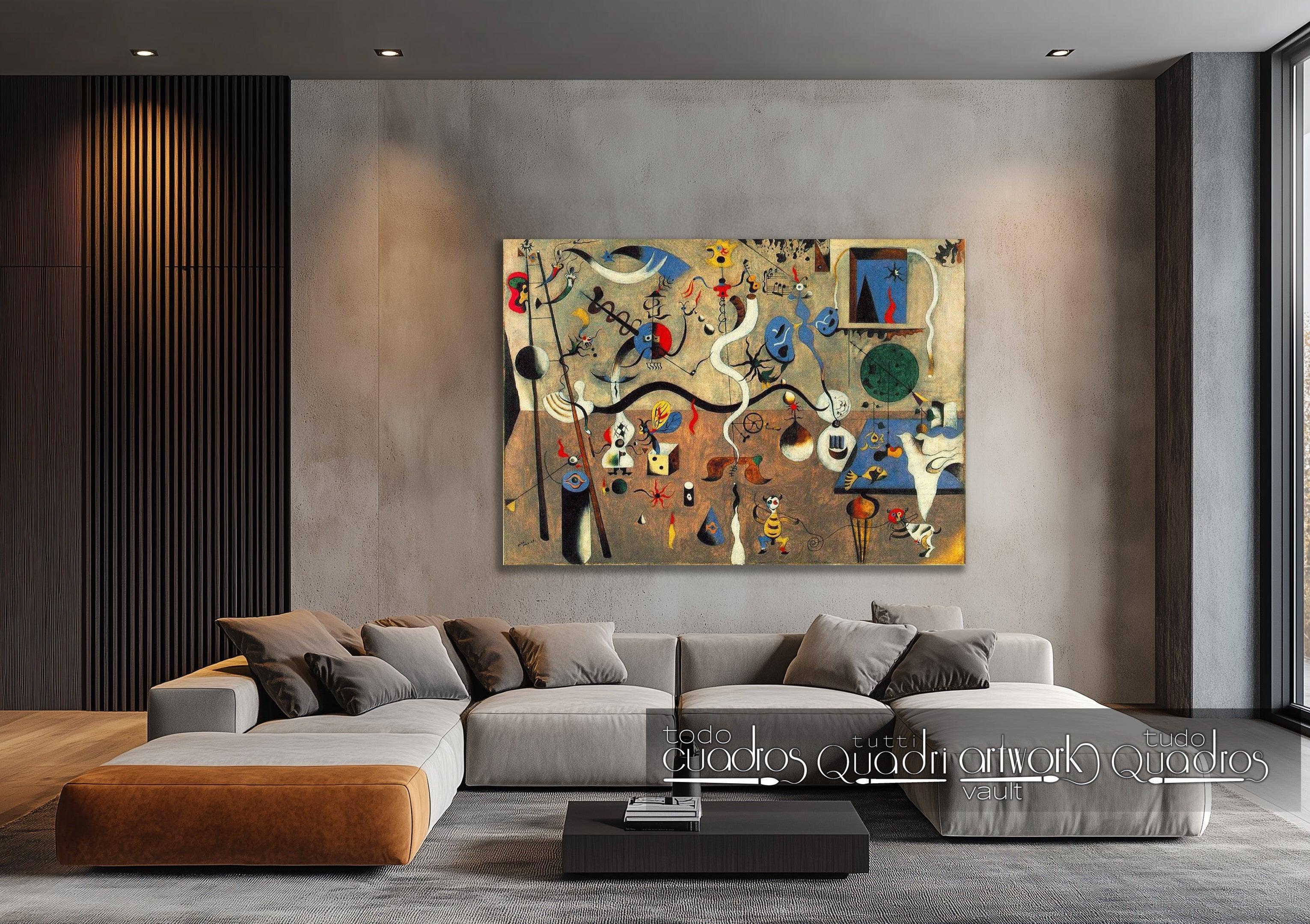 Le Carnaval d'Arlequin, Miró