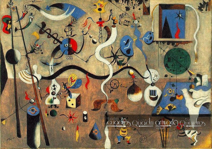 Le Carnaval d'Arlequin, Miró