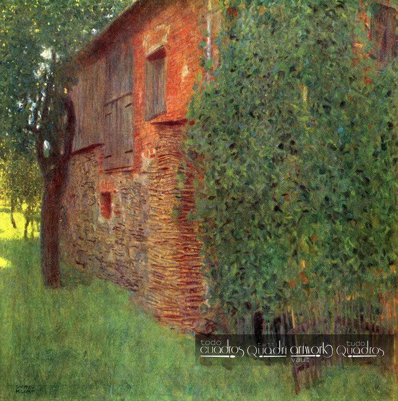 Maison au bord de l’Attersee, Klimt