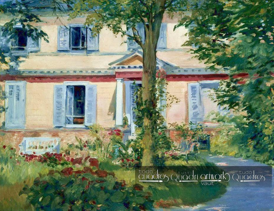La maison du Rueil, Manet