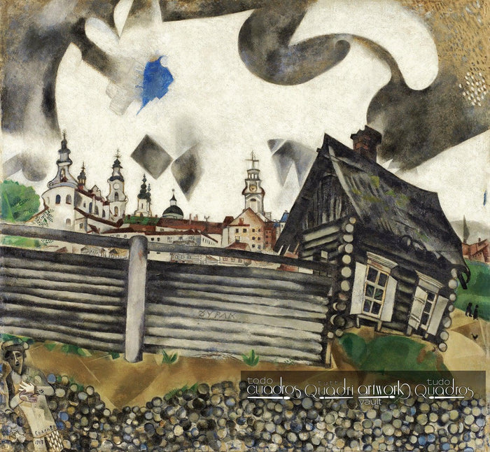 La Maison grise, Chagall