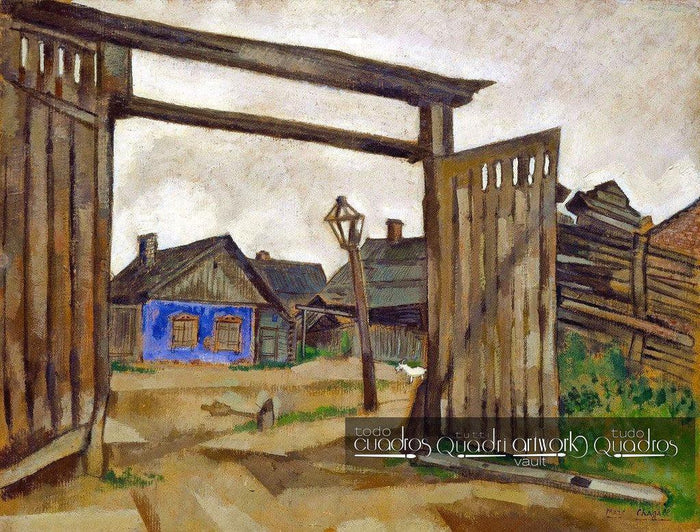 Maison à Vitebsk, Chagall