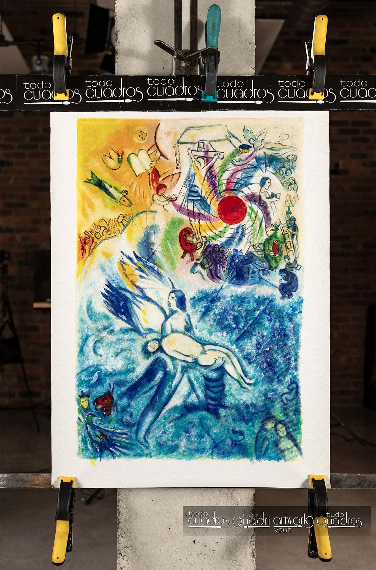 La Création de l’homme, Chagall