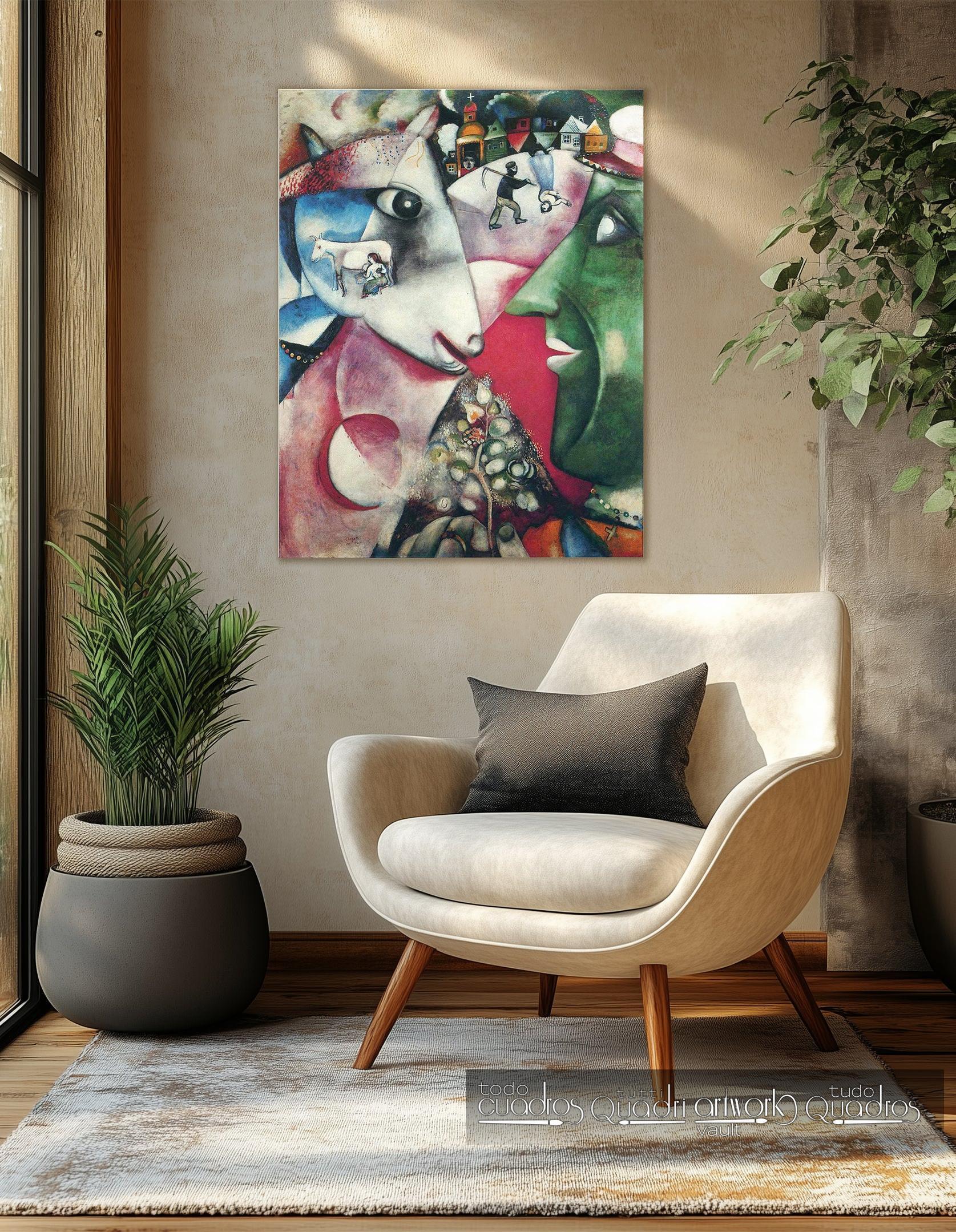 Moi et le Village, Chagall