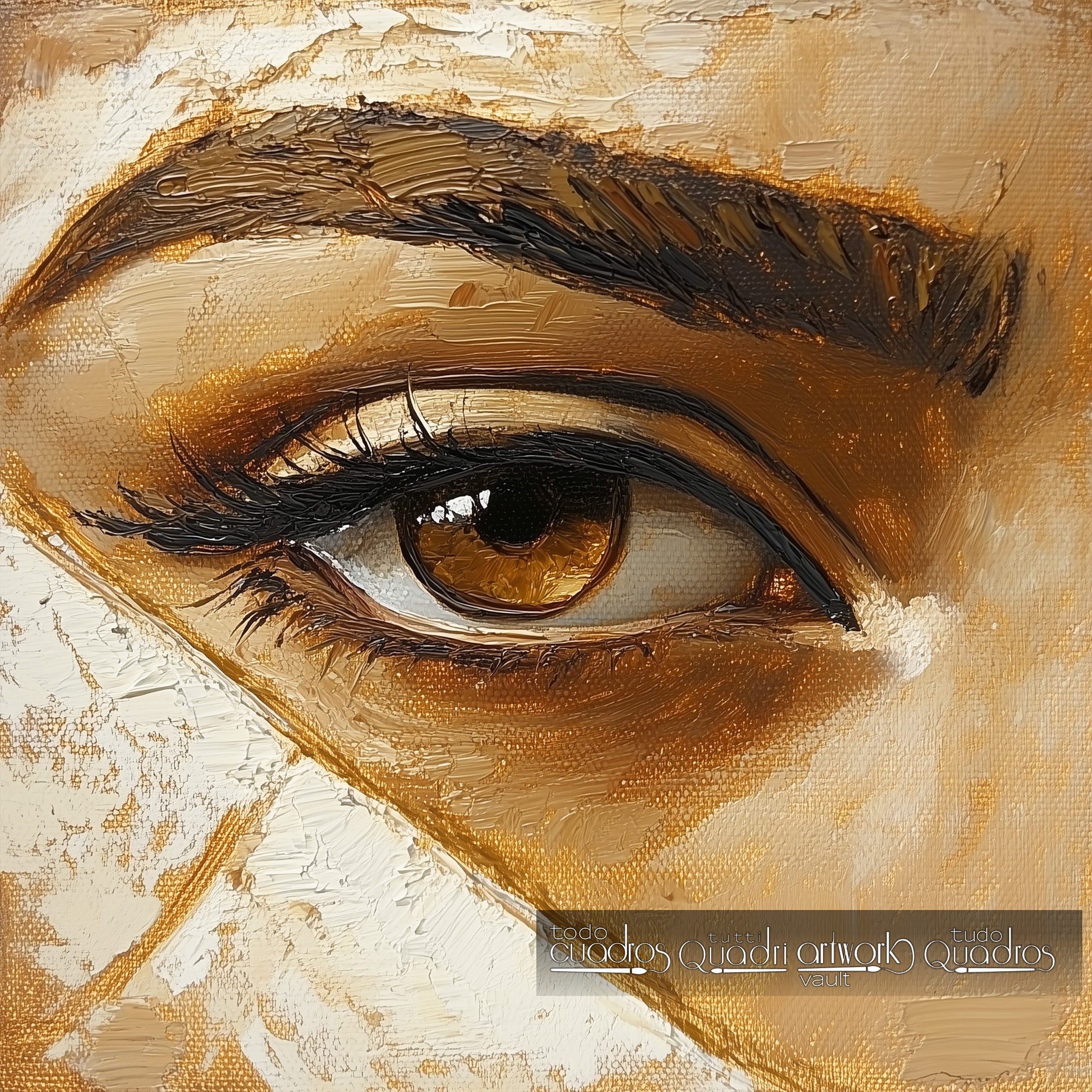 Regard ambré