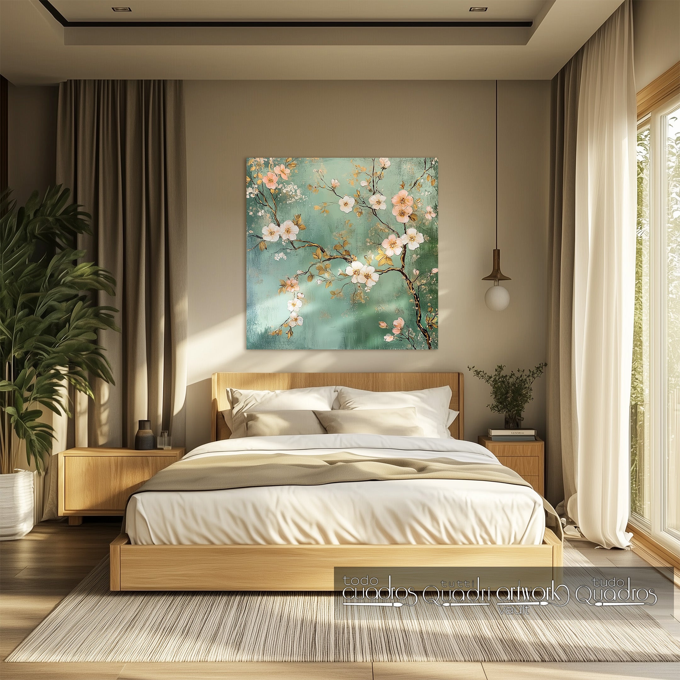 Printemps aquamarine