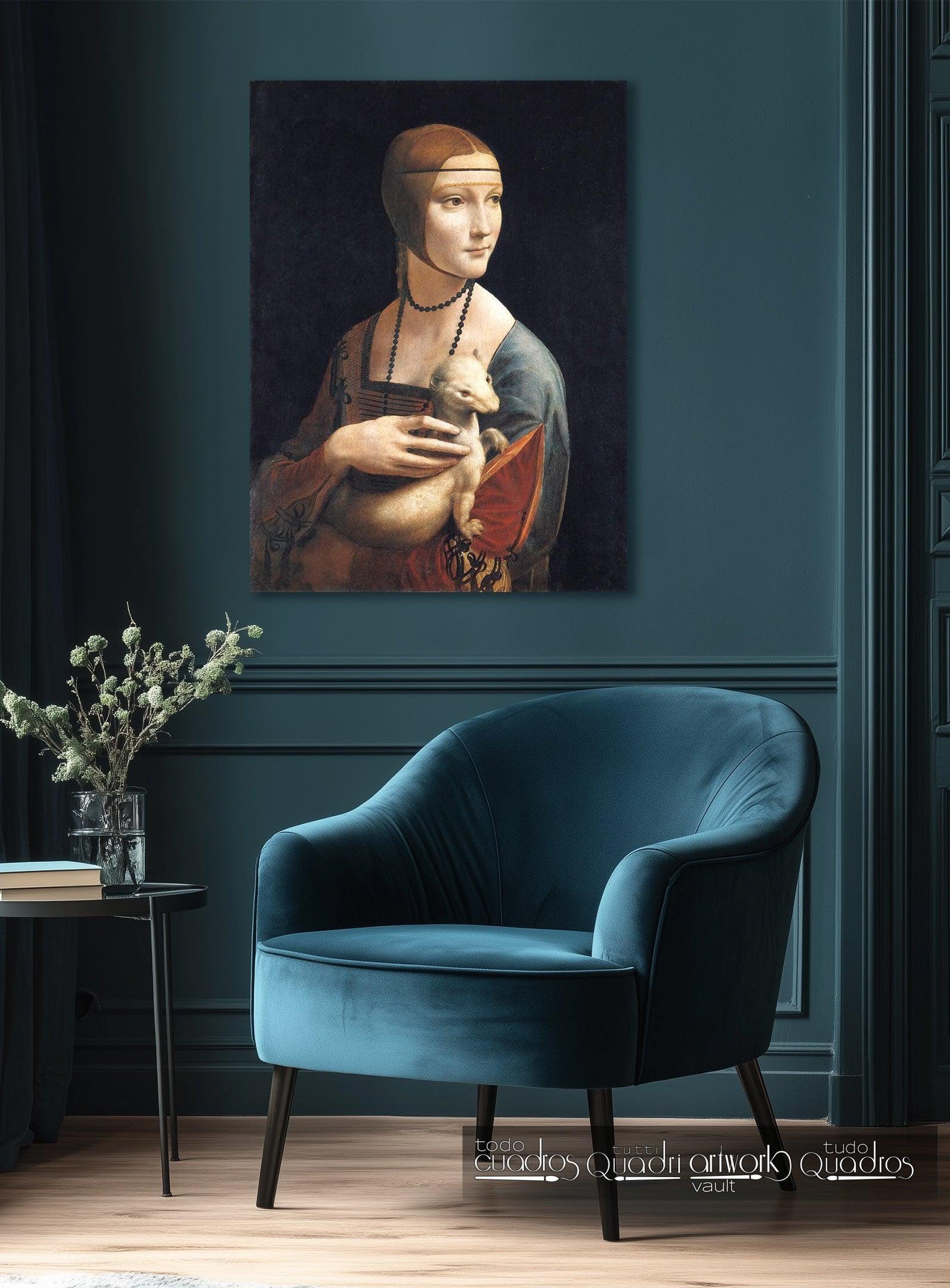 La Dame à l'hermine, Léonard de Vinci
