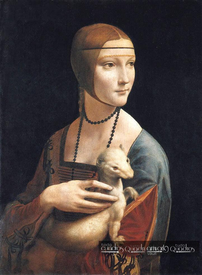 La Dame à l'hermine, Léonard de Vinci