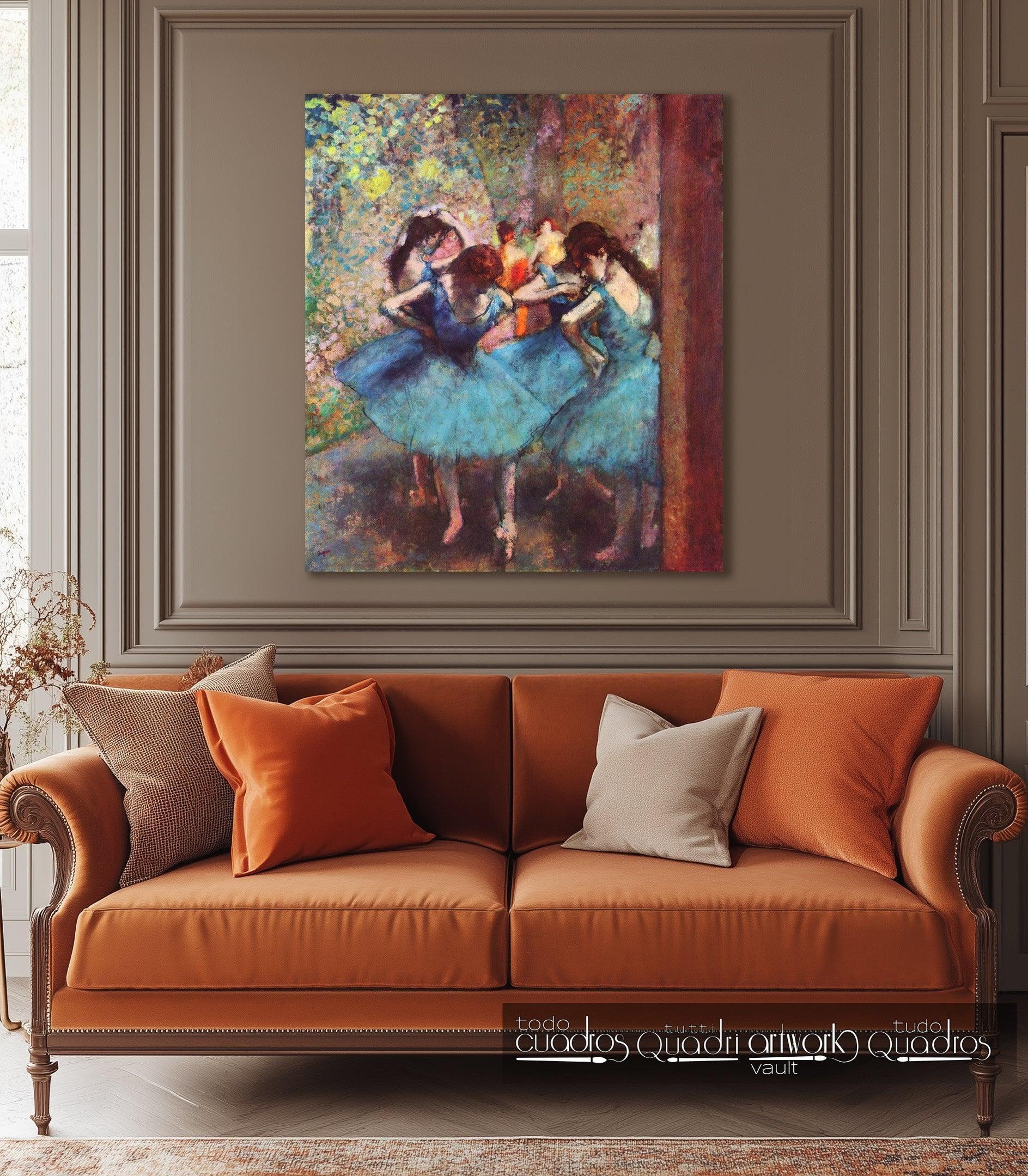 Les Danseuses bleues, Degas