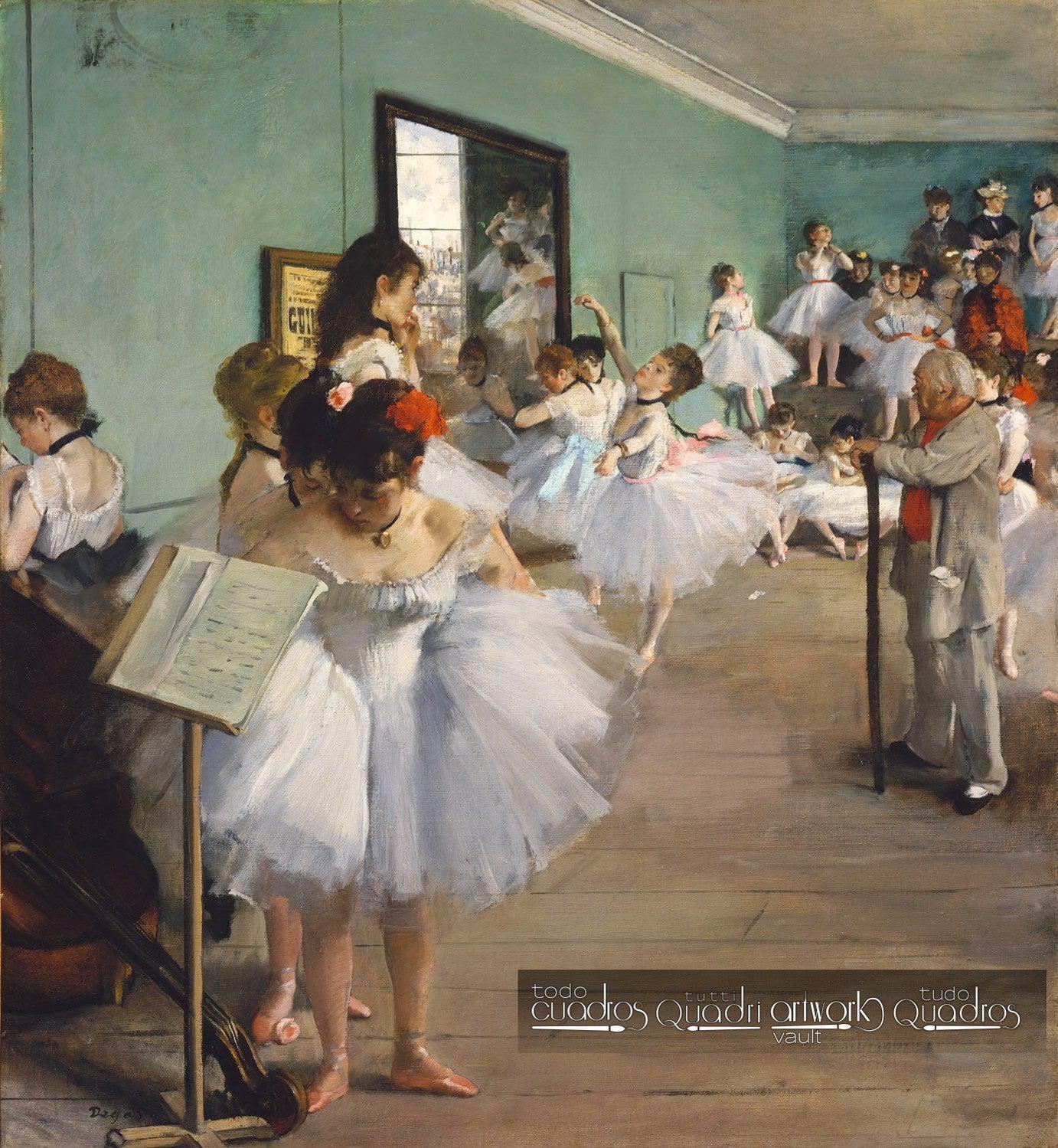 La Classe de danse (au musée MET), Degas