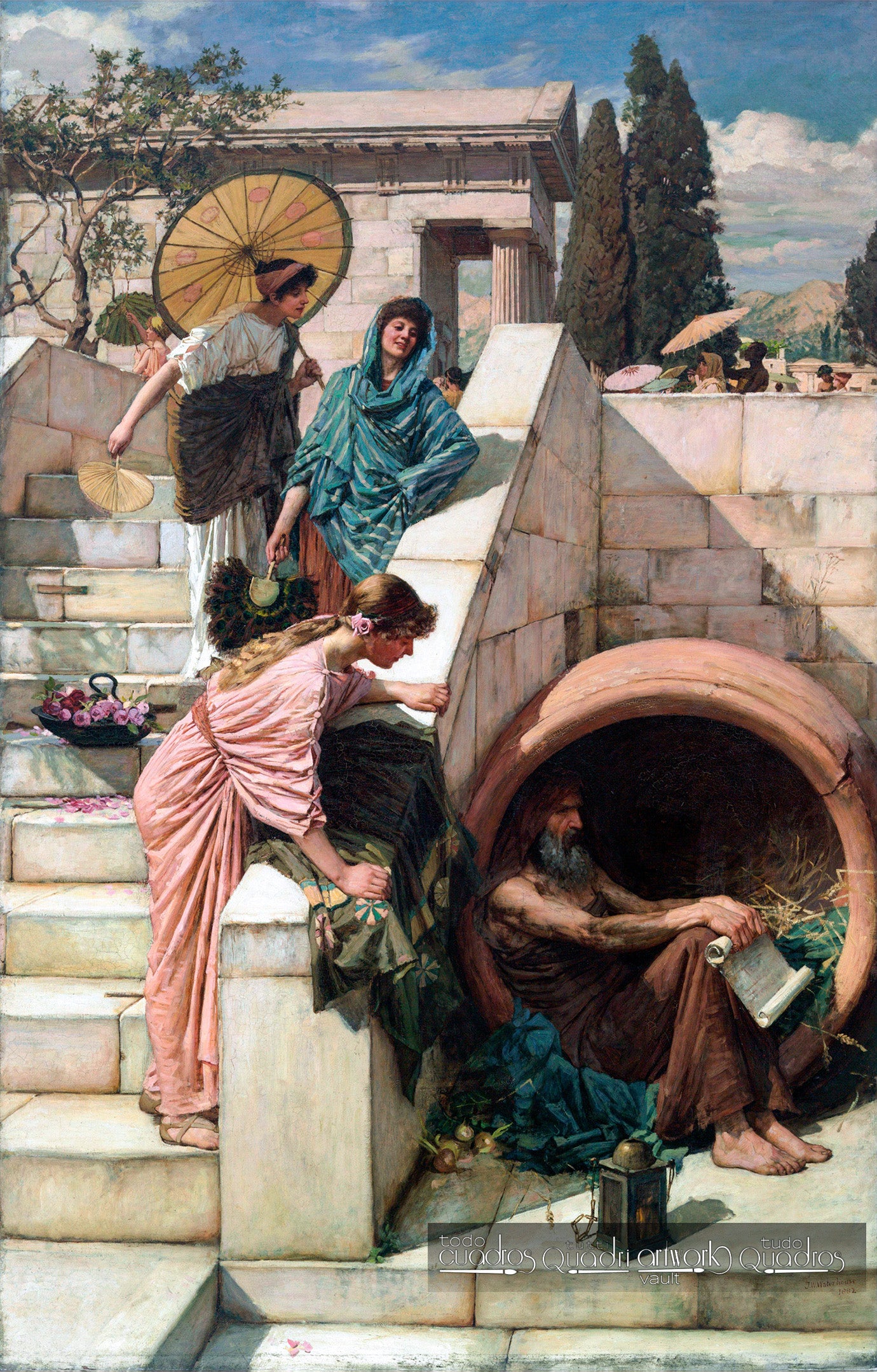 Diogène, J. W. Waterhouse