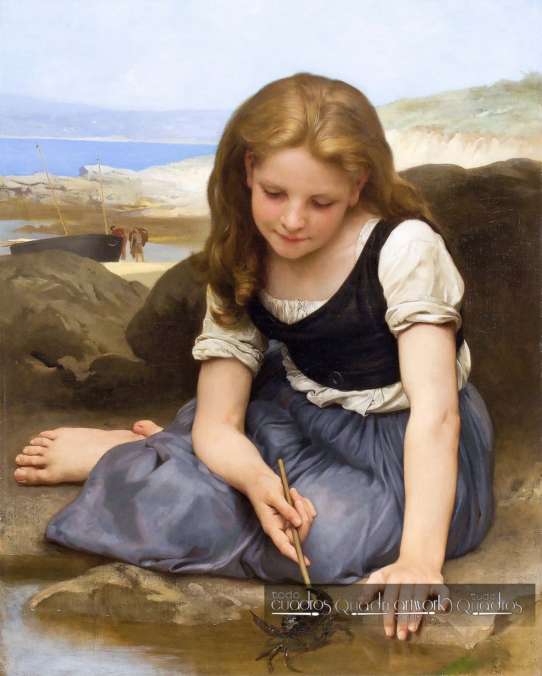 Le crabe, Bouguereau