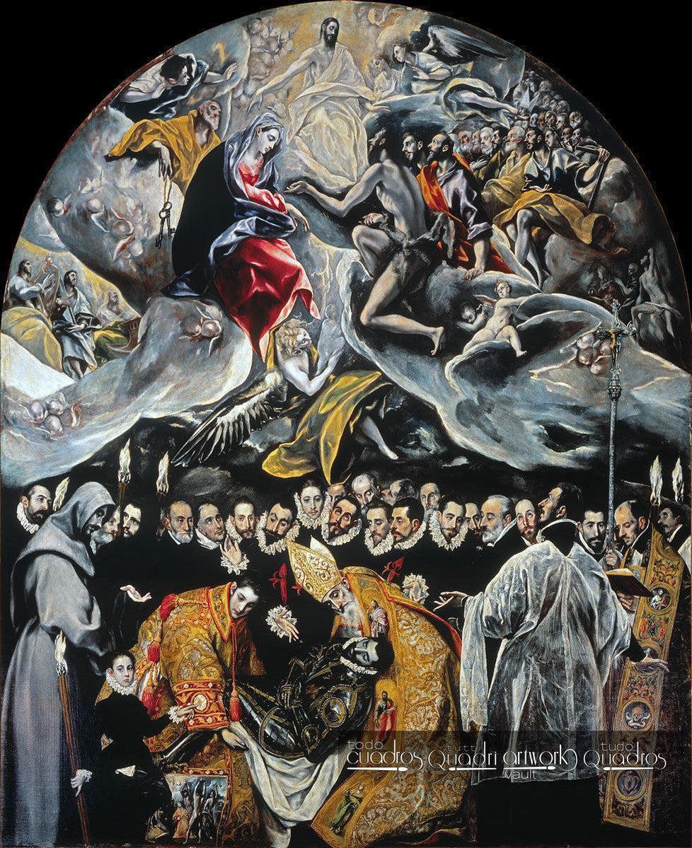 L'Enterrement du comte d'Orgaz, Le Greco