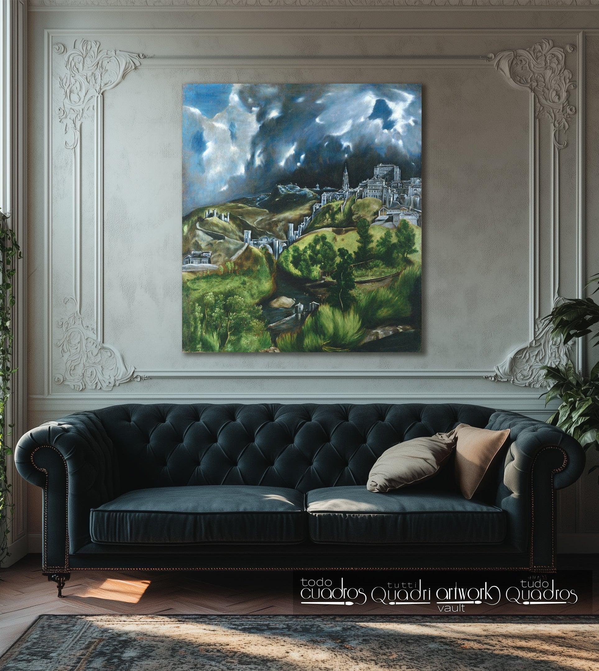 Vue de Tolède, Le Greco