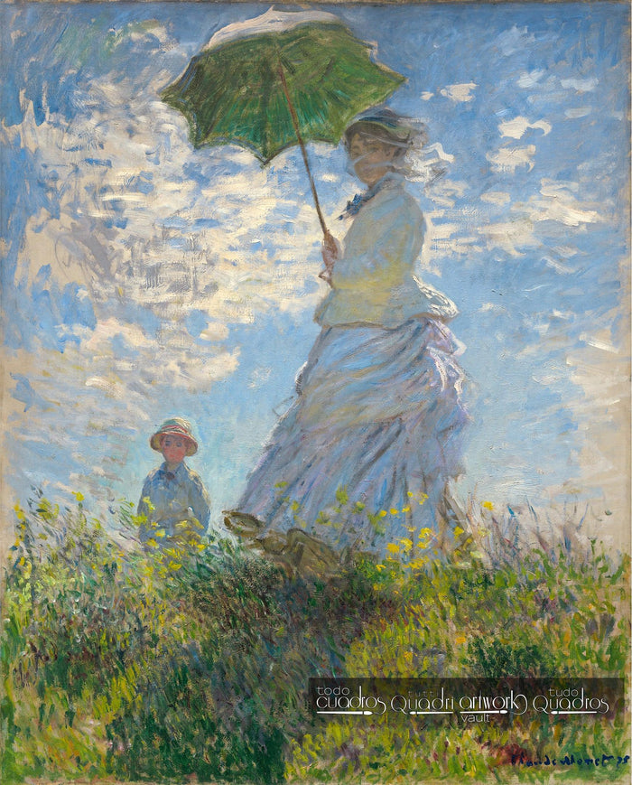 La Promenade, Monet