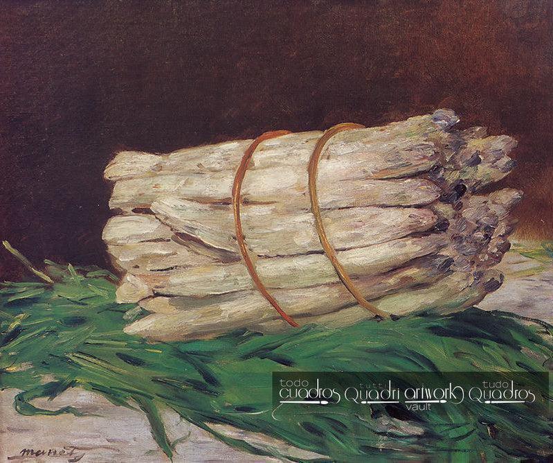 Une botte d'asperges, Manet