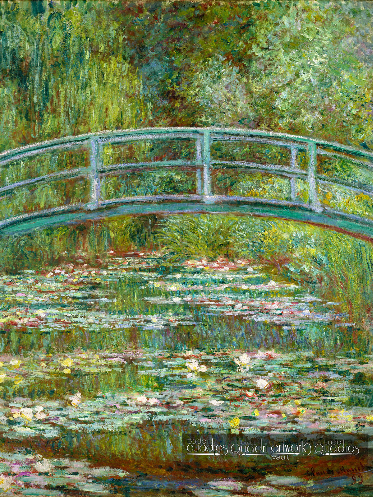 Le bassin aux nymphéas, Monet
