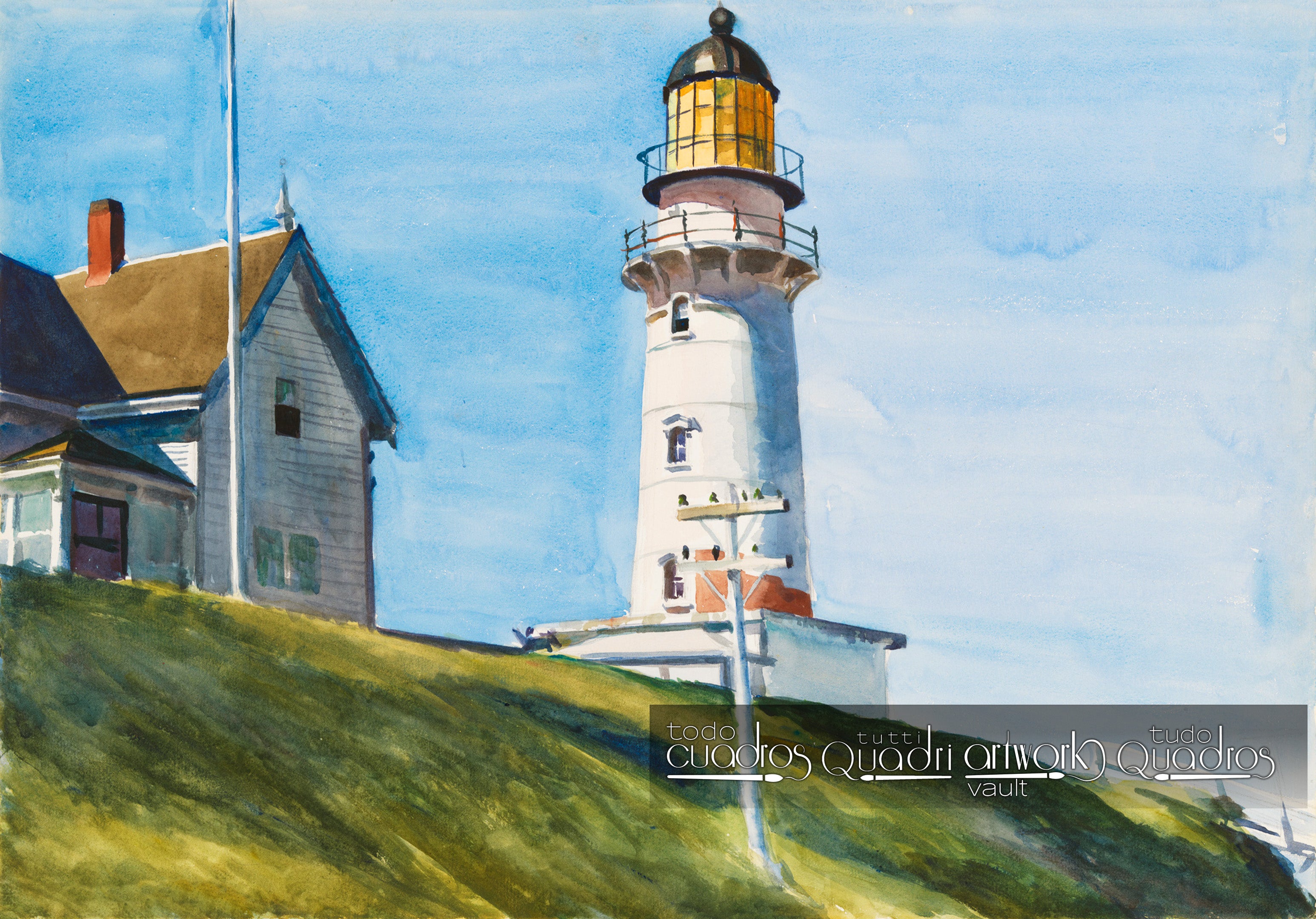 Phare à deux feux, Hopper
