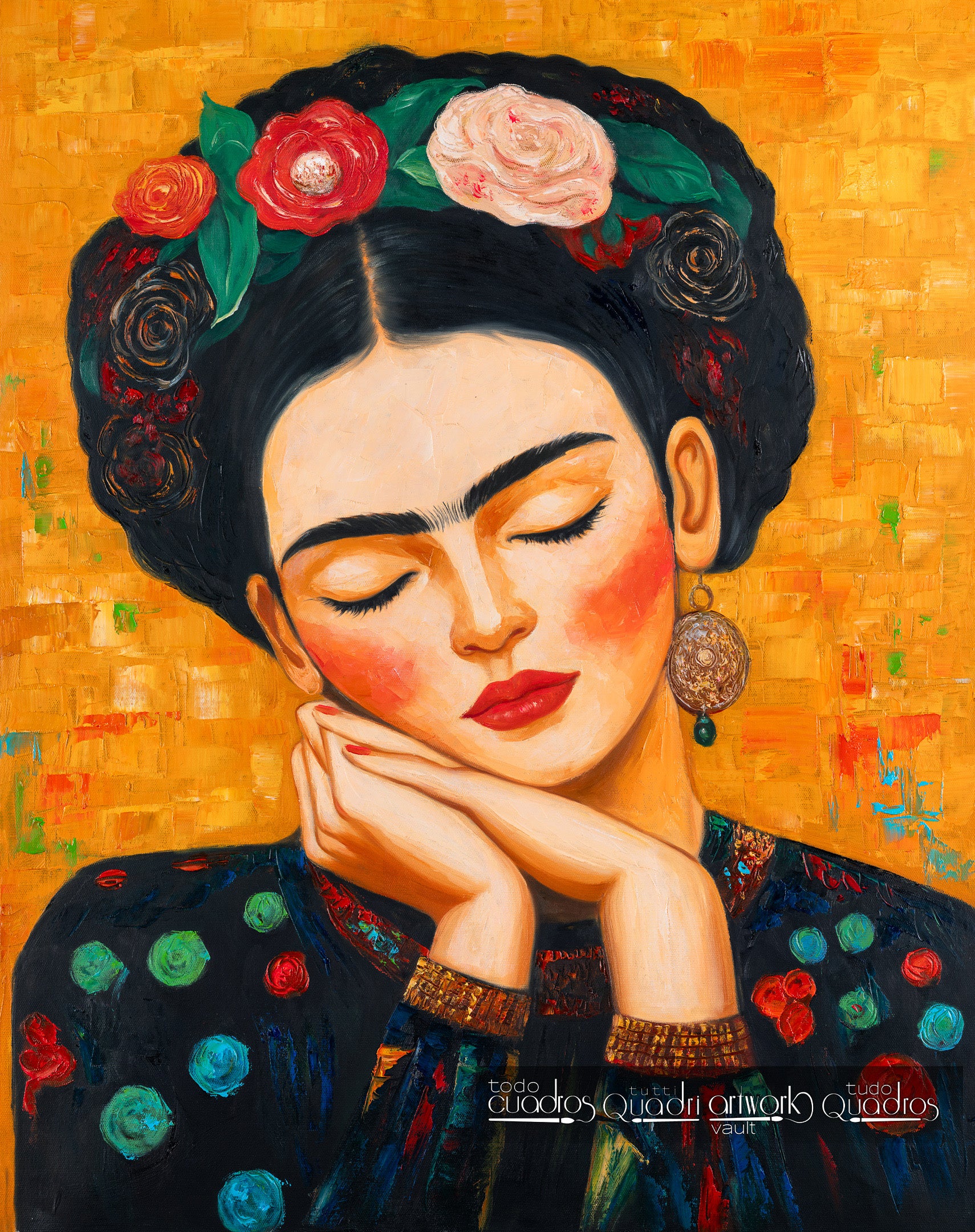 Frida et l’éclat moderniste, style Klimt