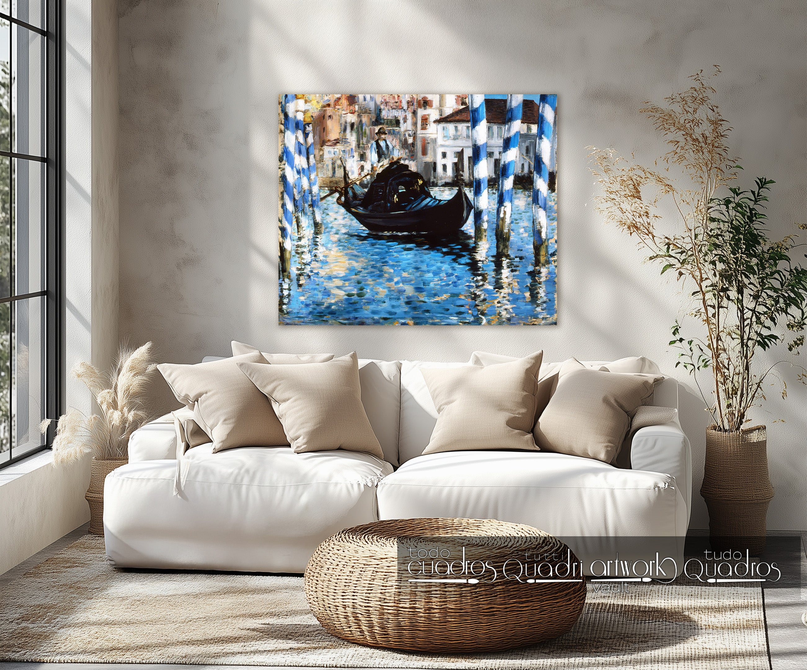Le Grand Canal à Venise, Manet